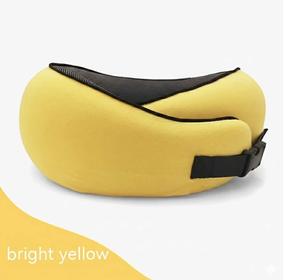 Ergonomic U-Shaped Memory Foam Travel Neck Pillow