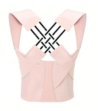 AlignFlex Posture Corrector (Pink)