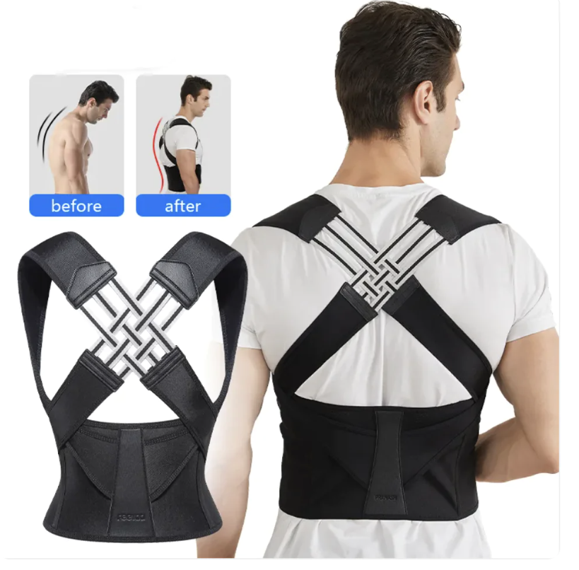 AlignFlex Posture Corrector (Black)