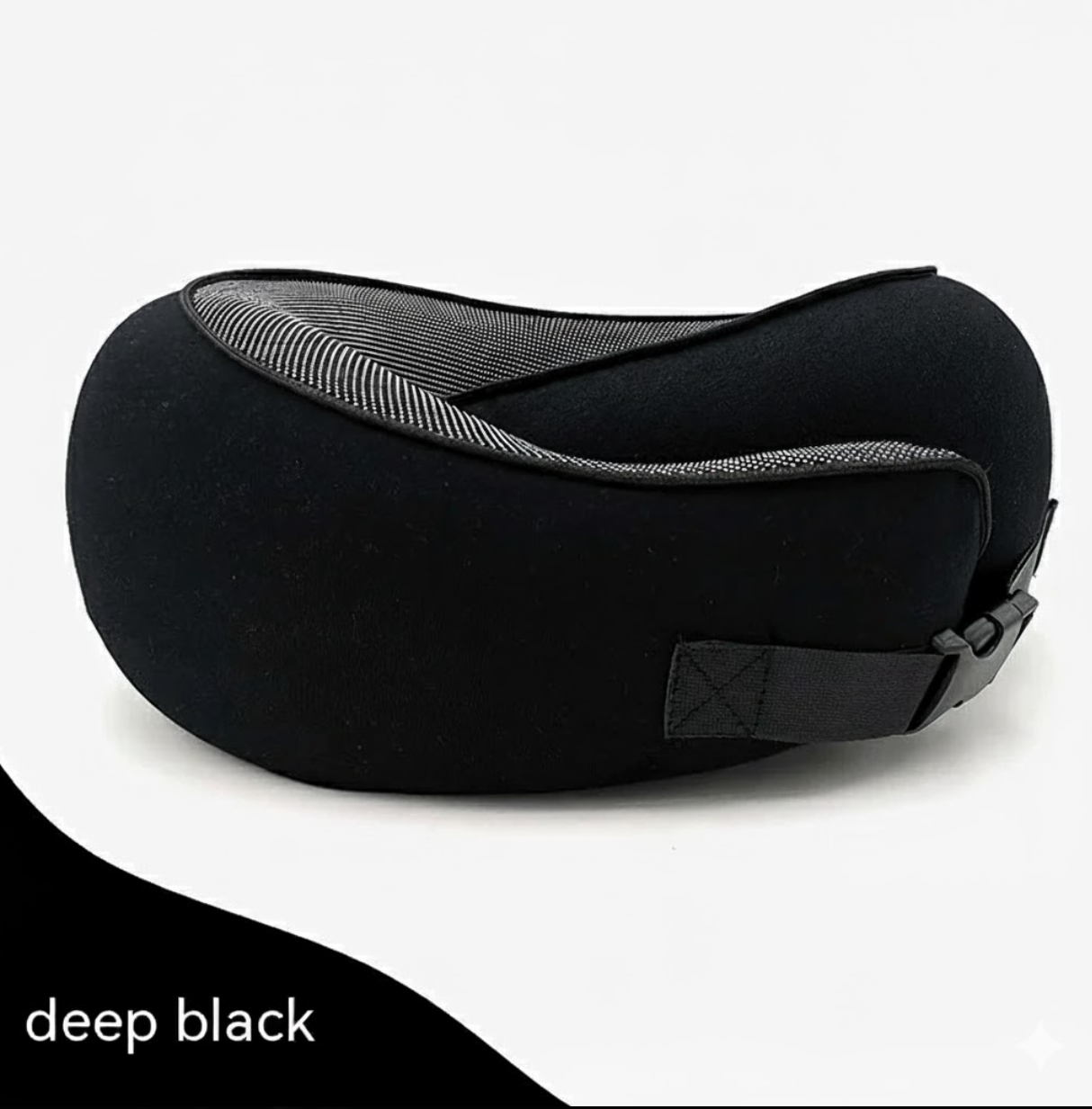 Ergonomic U-Shaped Memory Foam Travel Neck Pillow