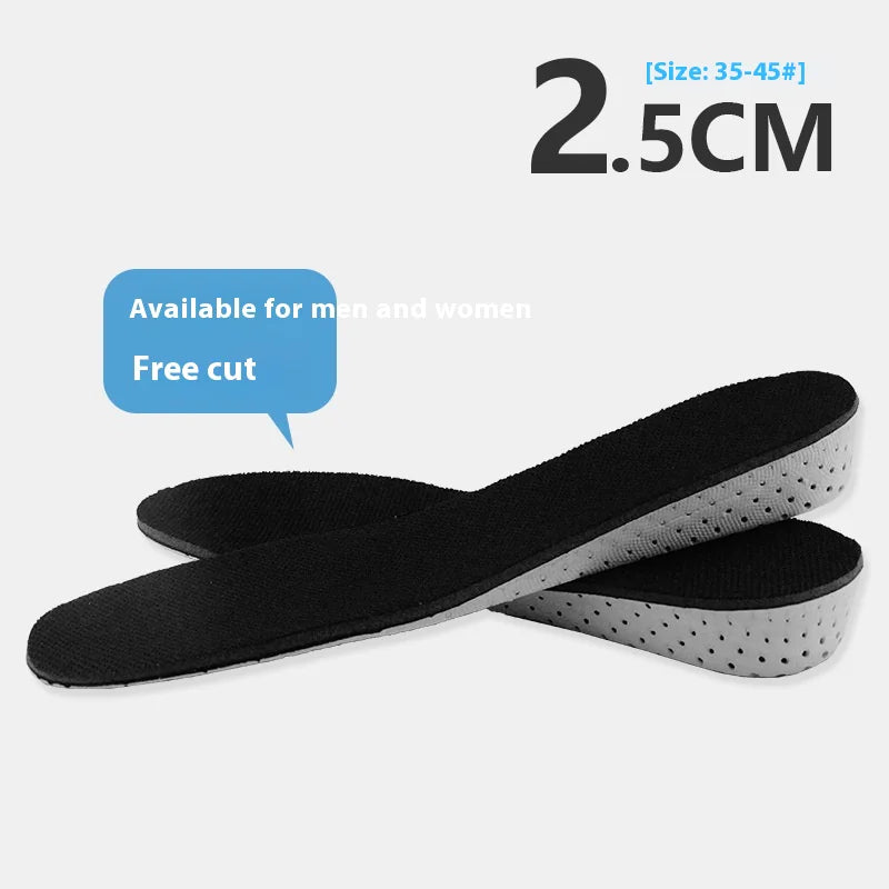 Invisible Height-Increasing Insole